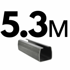 Направляющая ALUTECH SG-01-002-5.3 | 3.5 мм | 5.3 метра | Для Откатных Ворот Направляющая ALUTECH SG-01-002-5.3 | 3.5 мм | 5.3 метра | Для Откатных Ворот